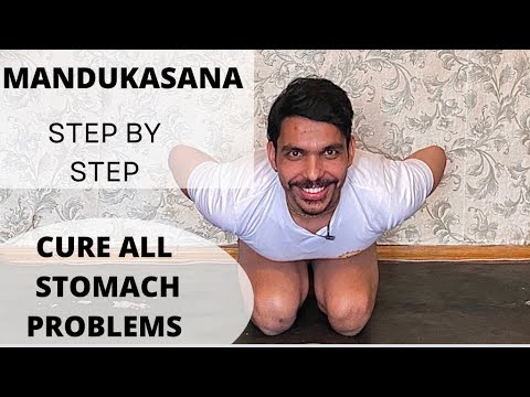 CURE STOMACH PROBLEMS BY MANDUKASANA | MANDUKASANA STEP BY STEP | YOGA FOR DIABETES@PrashantjYoga