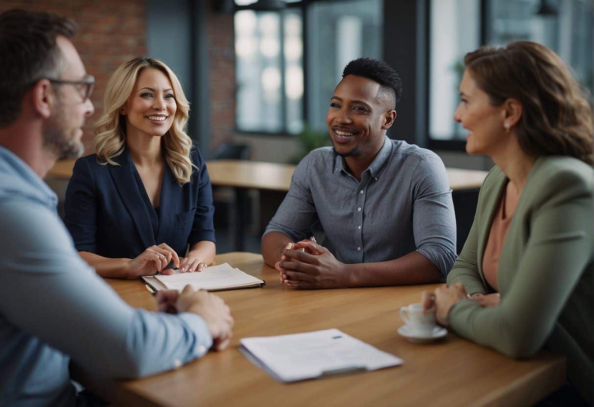 A group of people engaging in a discussion about primary prevention in preventive medicine, with a focus on answering common questions