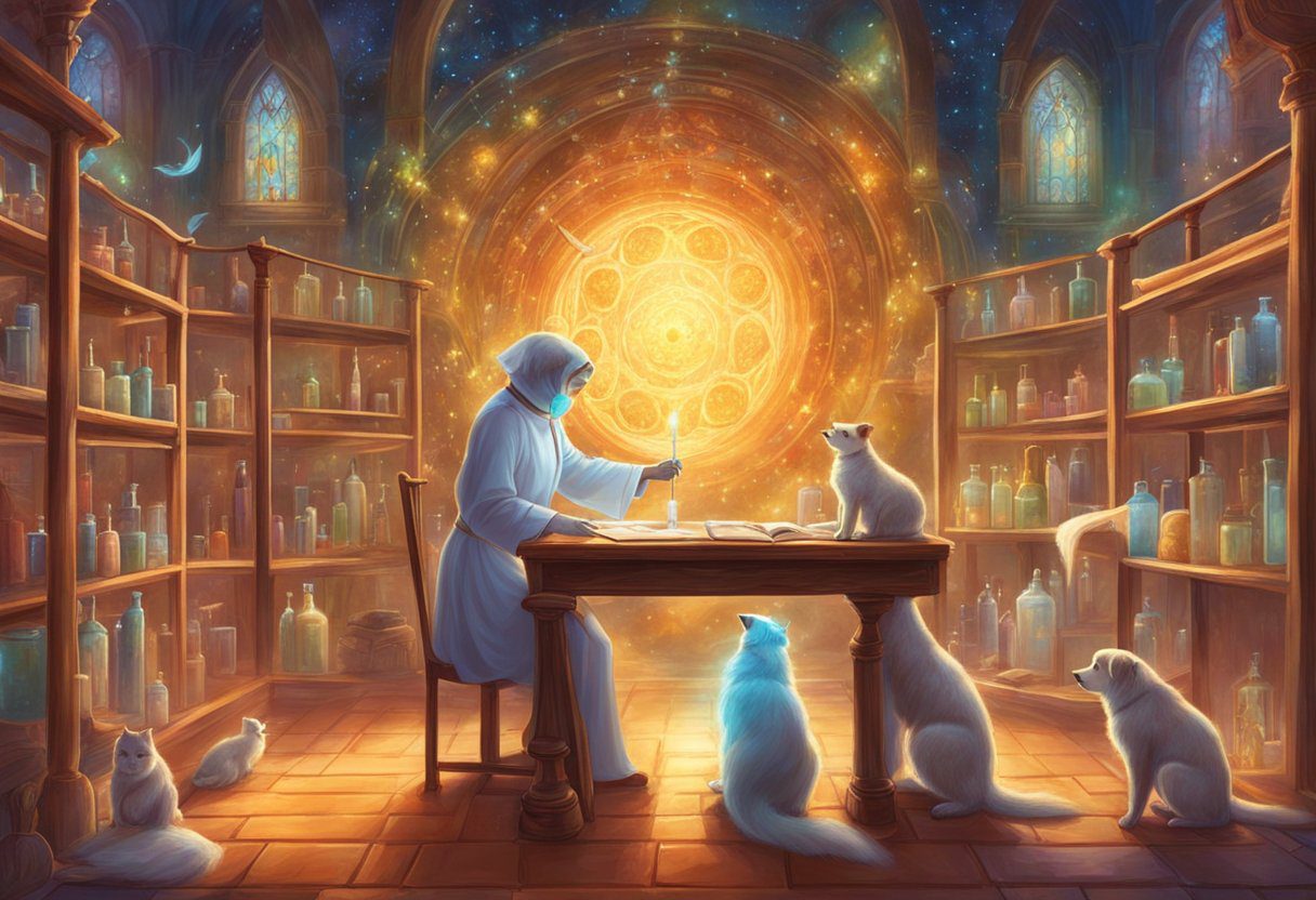 A lab technician performs screening tests on various samples for common diseases