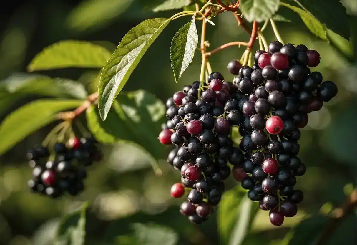 Elderberries boost immune system, reduce inflammation, and improve heart health. They also aid in managing diabetes and promoting healthy skin