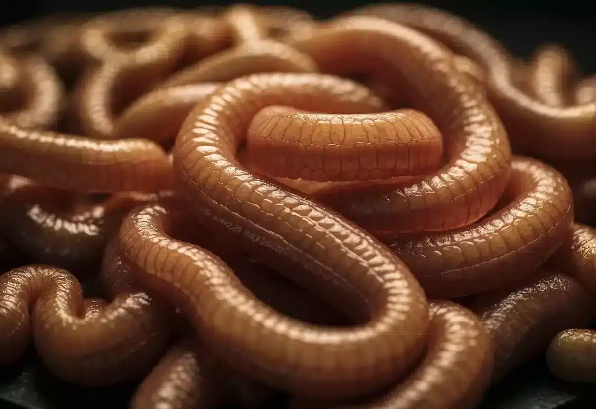 A tangled mess of inflamed intestines, marked by ulcers and strictures, causing pain and discomfort