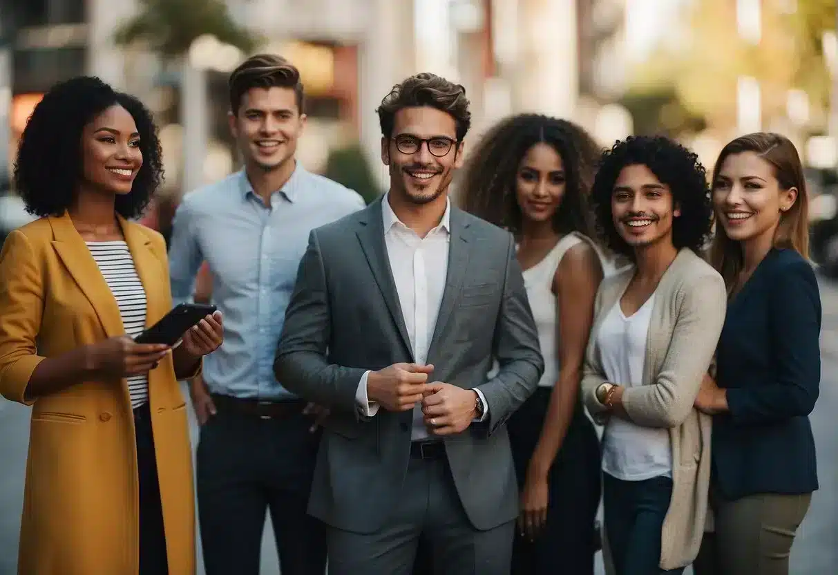 A diverse group discusses gender roles and sexual satisfaction