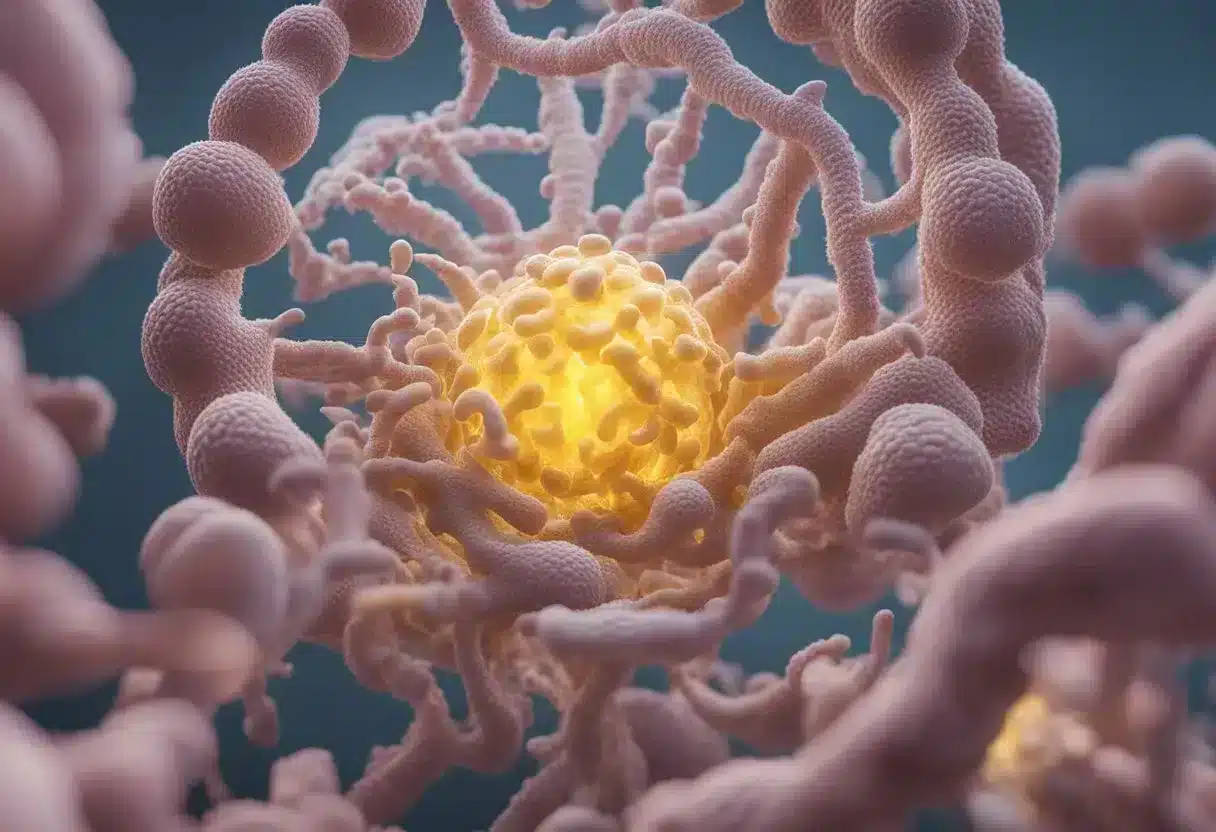 The intestinal barrier is compromised, allowing harmful substances to leak into the bloodstream