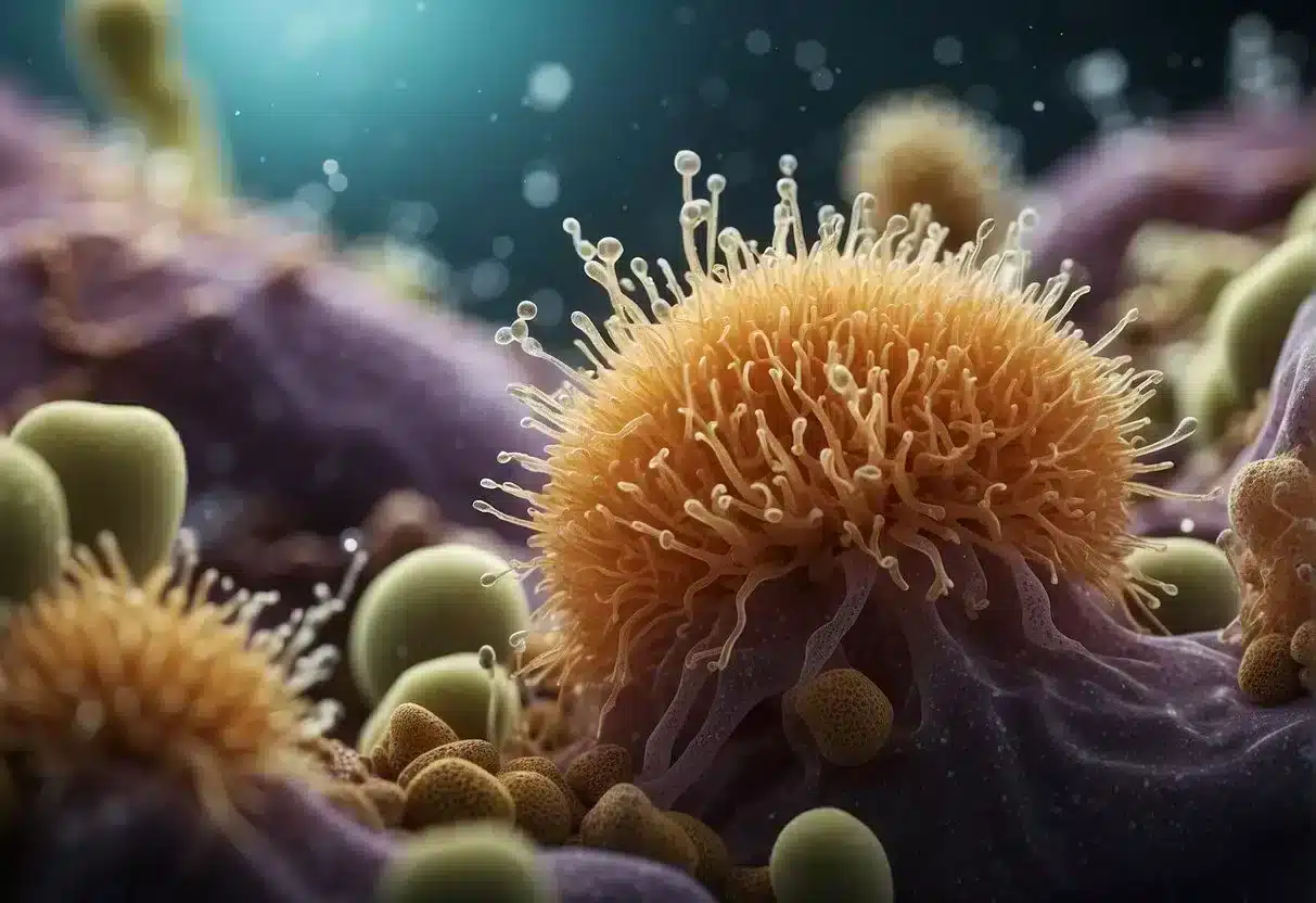 A diverse community of bacteria thrives in the oral cavity, interacting with each other and the environment, contributing to overall oral health