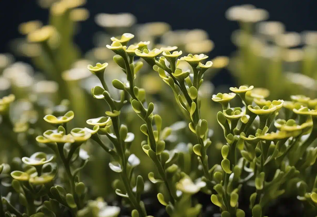 Bladderwrack benefits and side effects depicted in a botanical illustration