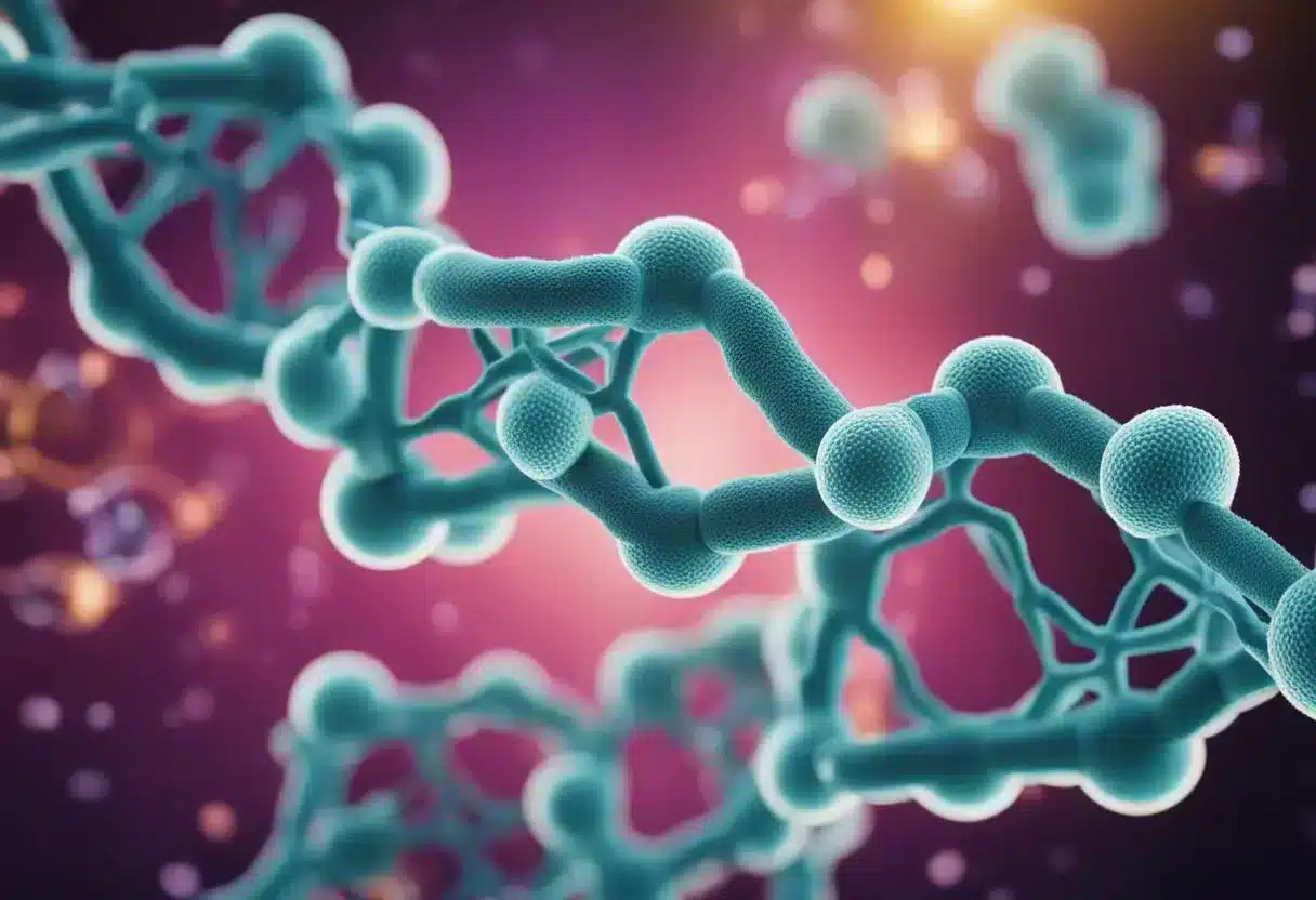 Histone proteins being chemically modified, affecting gene regulation and disease