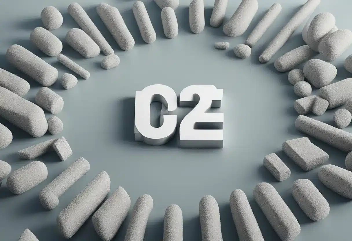 Various forms of magnesium (oxide, citrate, glycinate) arranged in a circle, each labeled with its name