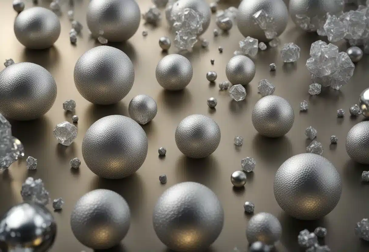 A variety of magnesium sources being absorbed into the body