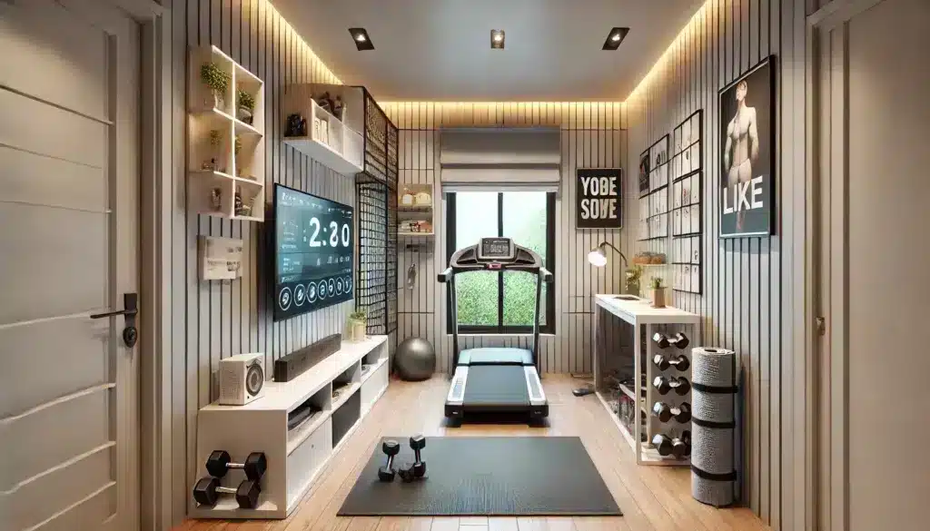 Small home gym design