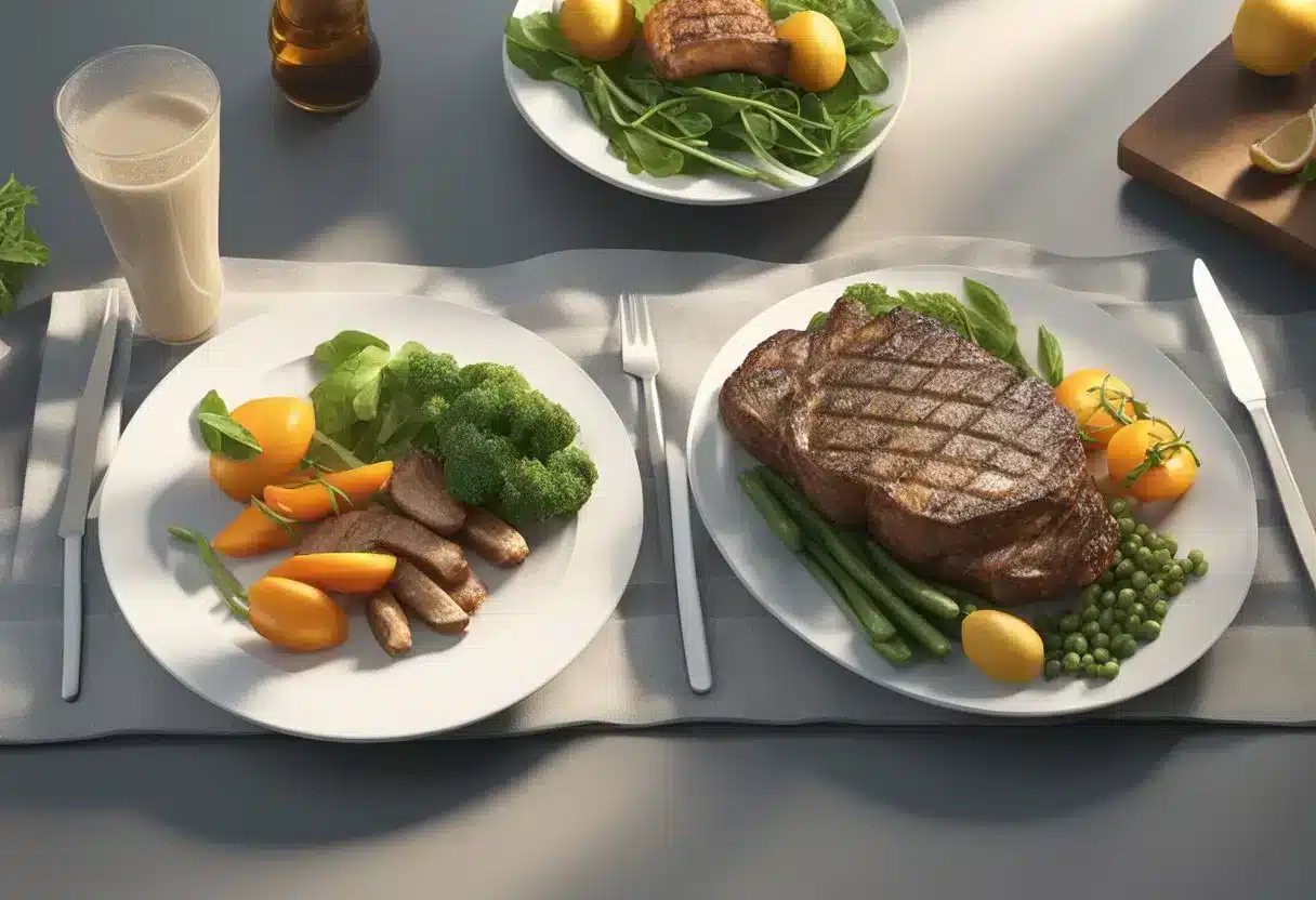 The body transitions, energy increases, and digestion improves when meat is eliminated from the diet