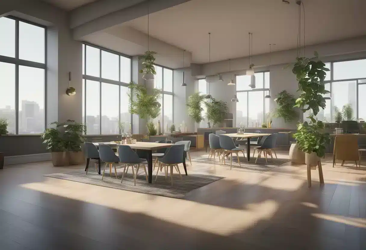 The scene depicts a clear, healthy body gradually improving as alcohol is removed from the system. Energy increases, skin clears, and internal organs repair