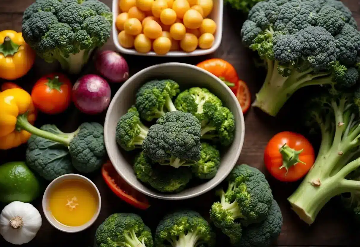 image - Preventive Medicine Daily A colorful array of broccoli, surrounded by other nutrient-rich foods, with a bold text overlay "10 best foods for insulin resistance"