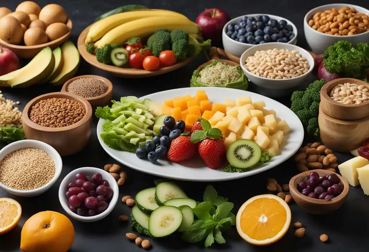 image - Preventive Medicine Daily A plate with a variety of foods, including fruits, vegetables, whole grains, and lean proteins, arranged in a balanced and visually appealing manner